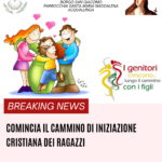 Il 6 ottobre comincia il Cammino di Iniziazione Cristiana